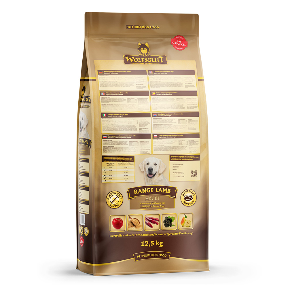 Wolfsblut Dog Range Lamb Adult - jagnięcina i ryż 12,5kg - obrazek 3