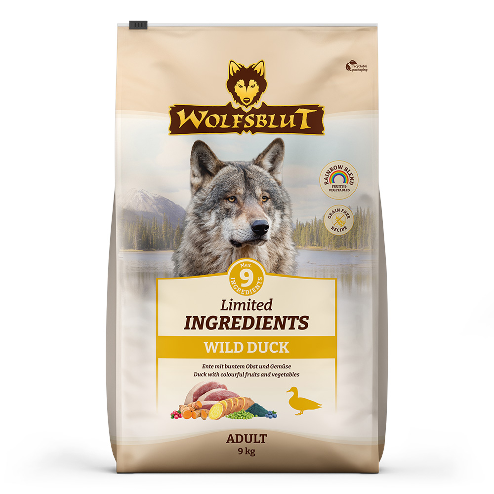 Wolfsblut Dog Limited Ingredients Wild Duck - kaczka i ziemniaki 9kg - obrazek 1