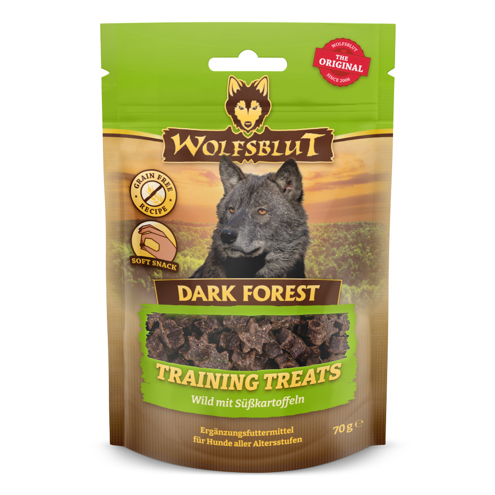 Wolfsblut Dog Training Treats Wild Dark Forest 70g - obrazek 1