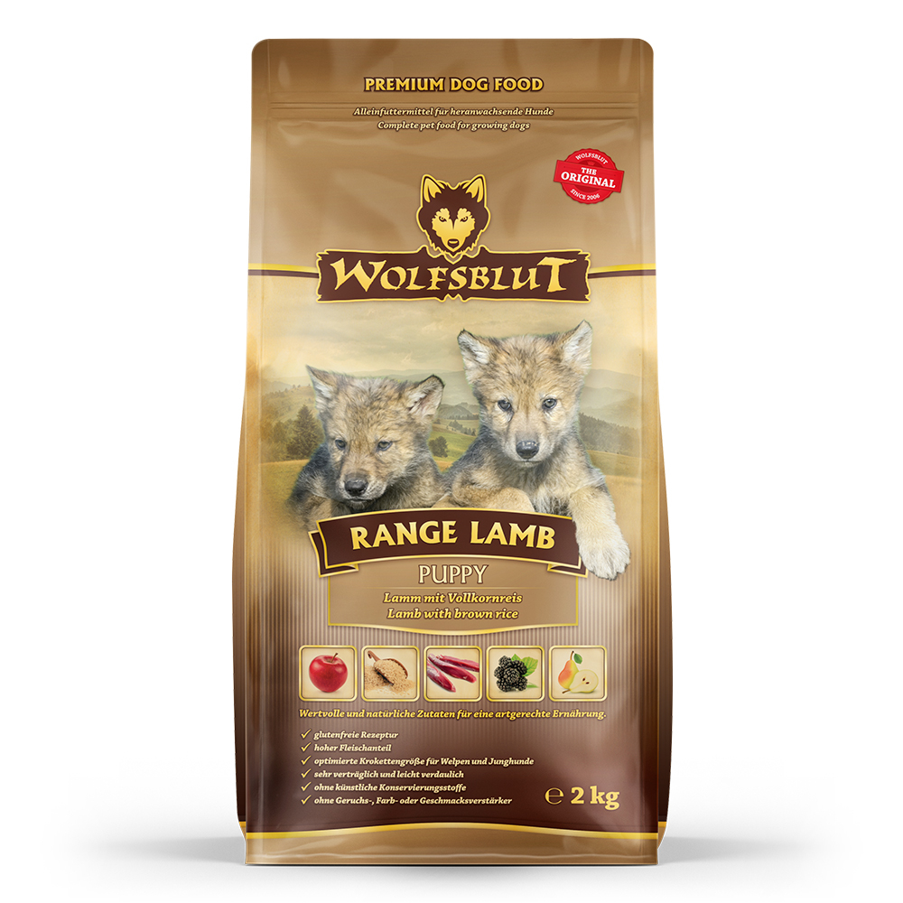 Wolfsblut Dog Range Lamb Puppy - jagnięcina i ryż 2kg - obrazek 1